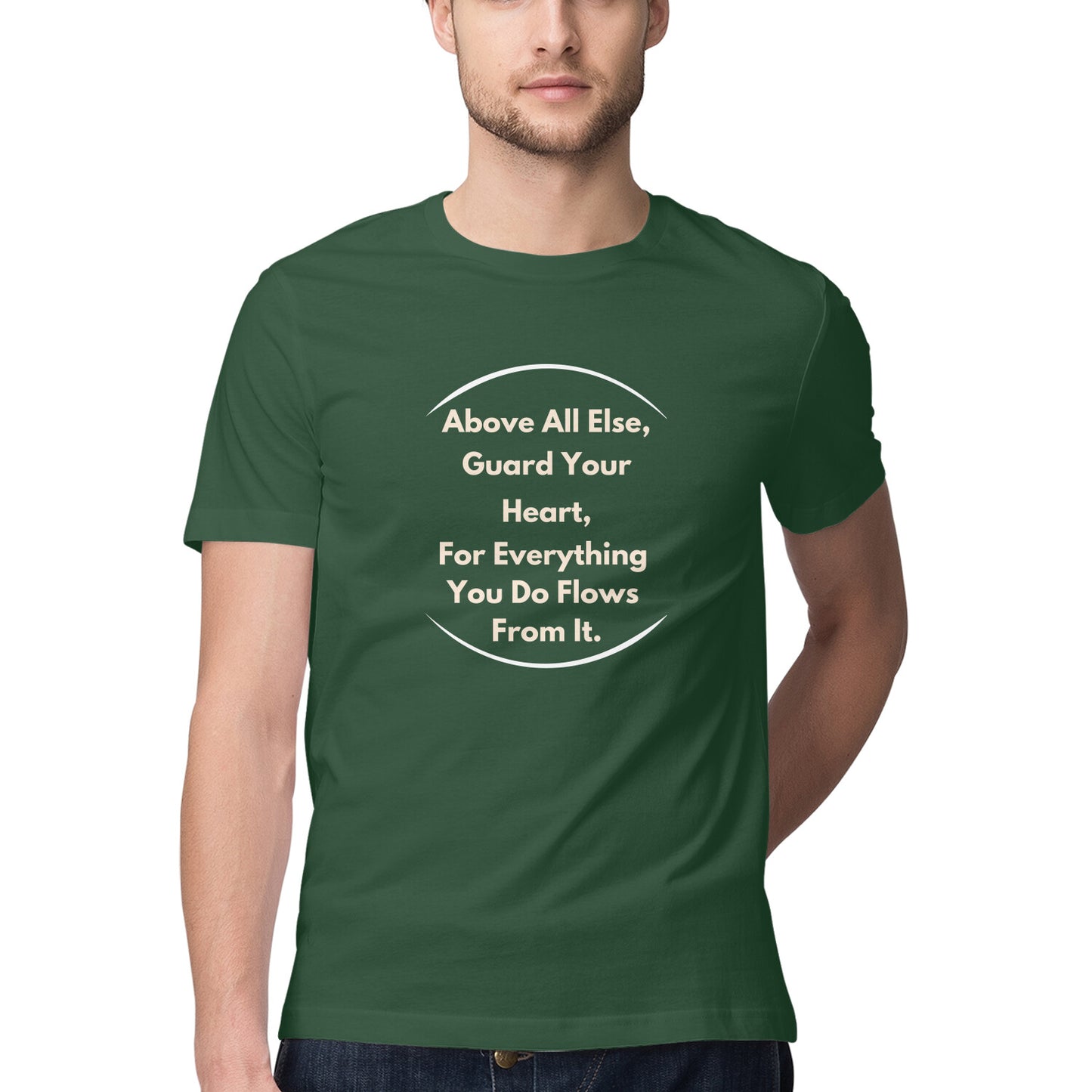 Above all else' Men's tee