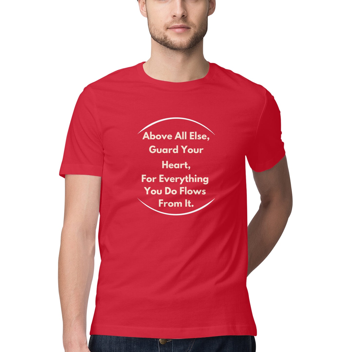 Above all else' Men's tee