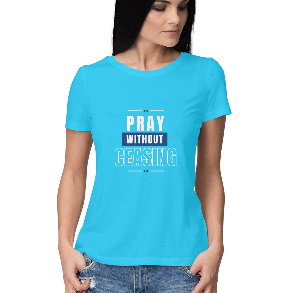Pray without' Women's tee