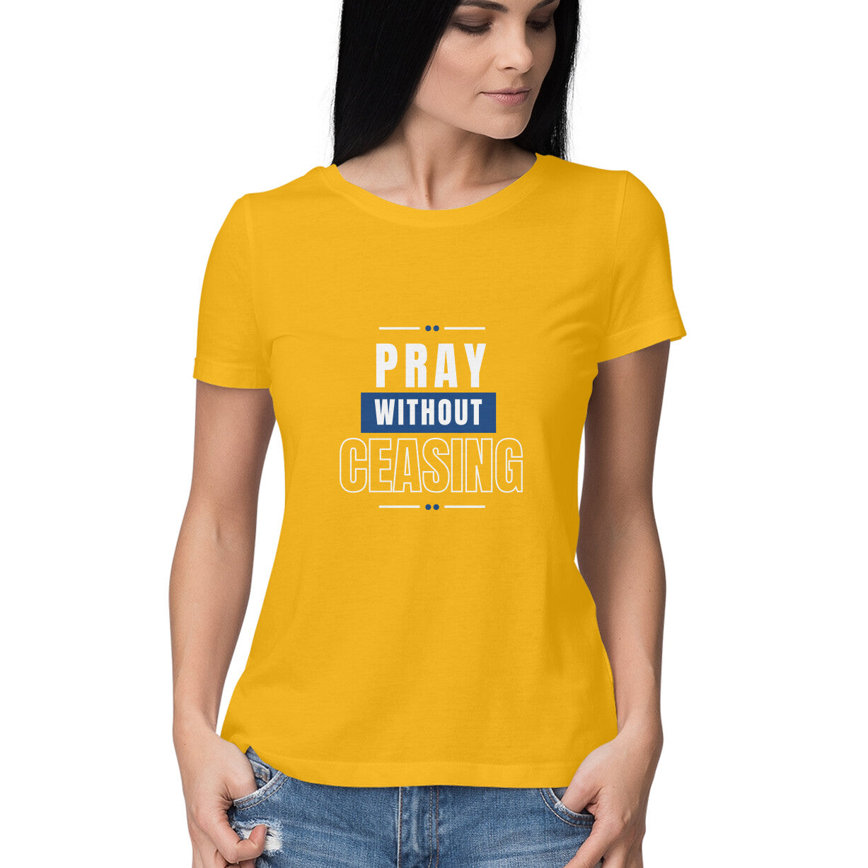 Pray without' Women's tee