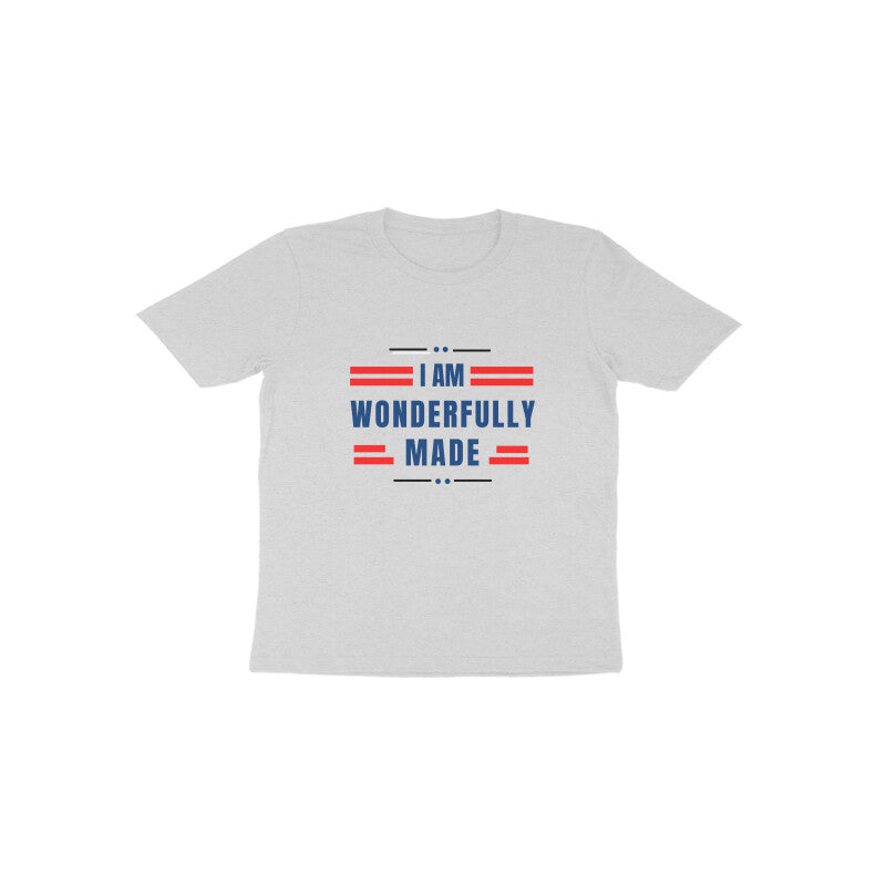 Wonderfully made' Toddlers tee