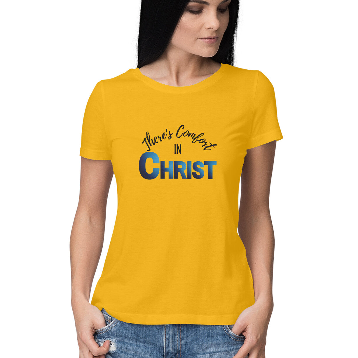 Comfort in Christ' Women's tee