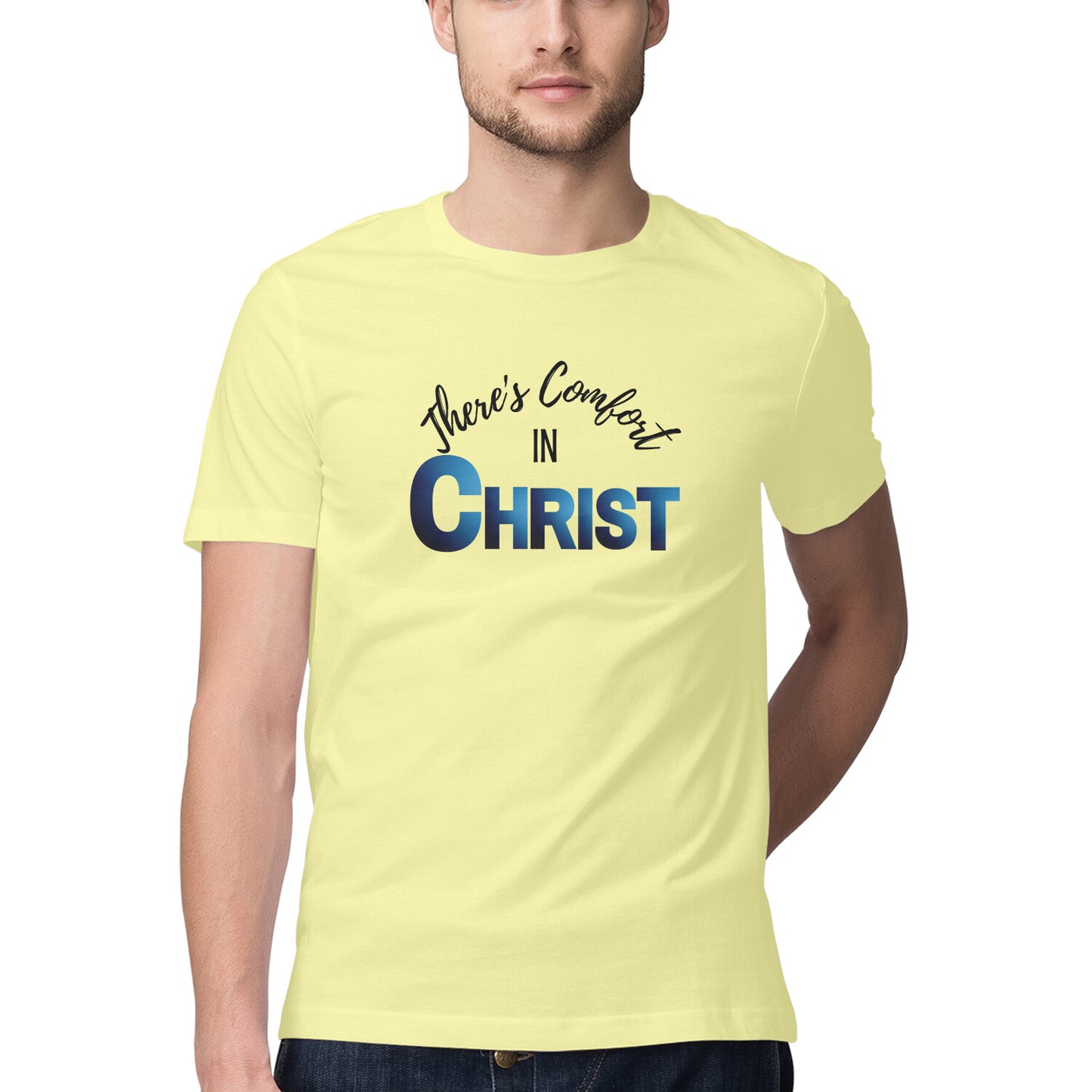 Comfort in Christ' Men's tee