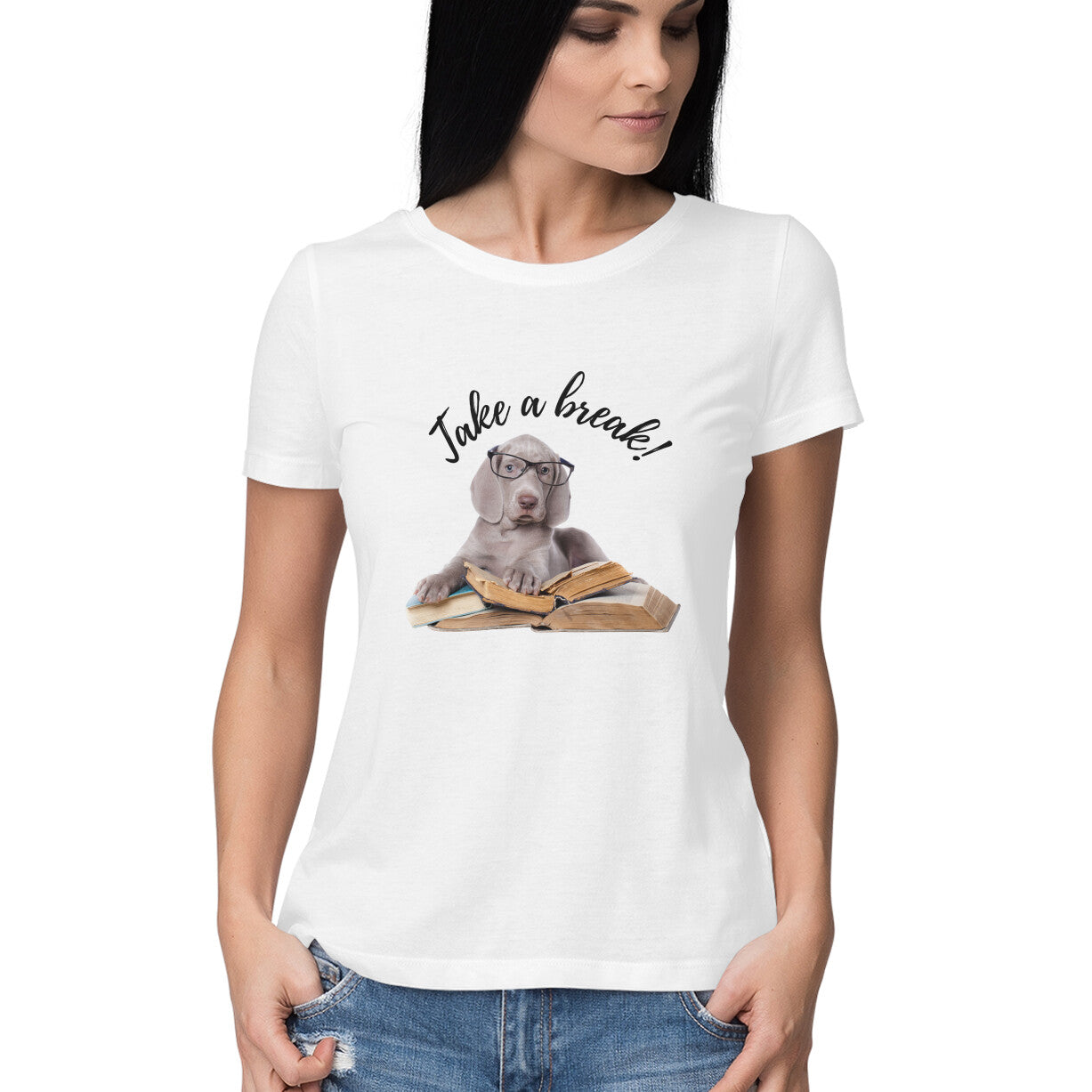 Take a break' Women's tee