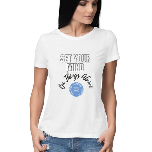 Set your mind' Women's tee