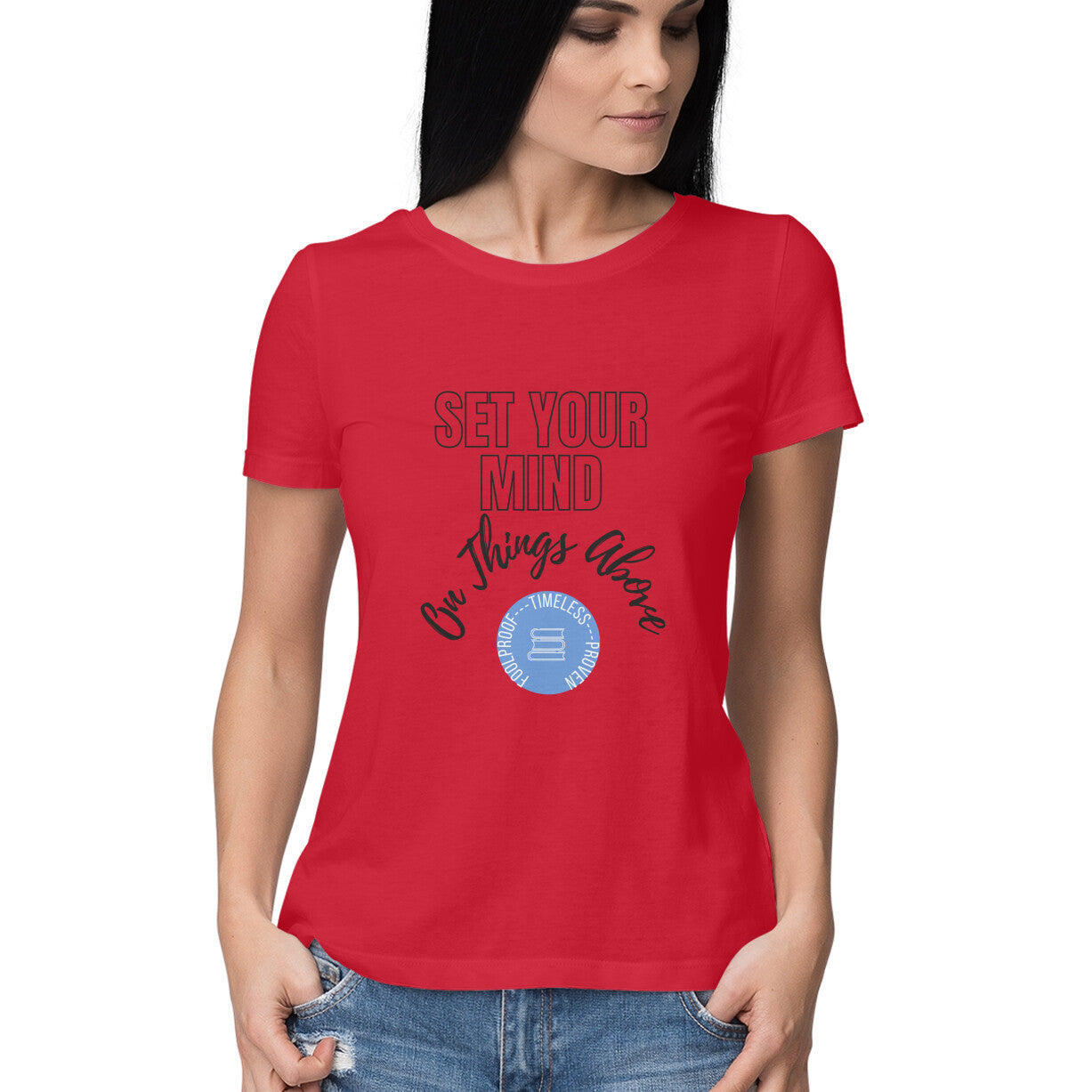 Set your mind' Women's tee