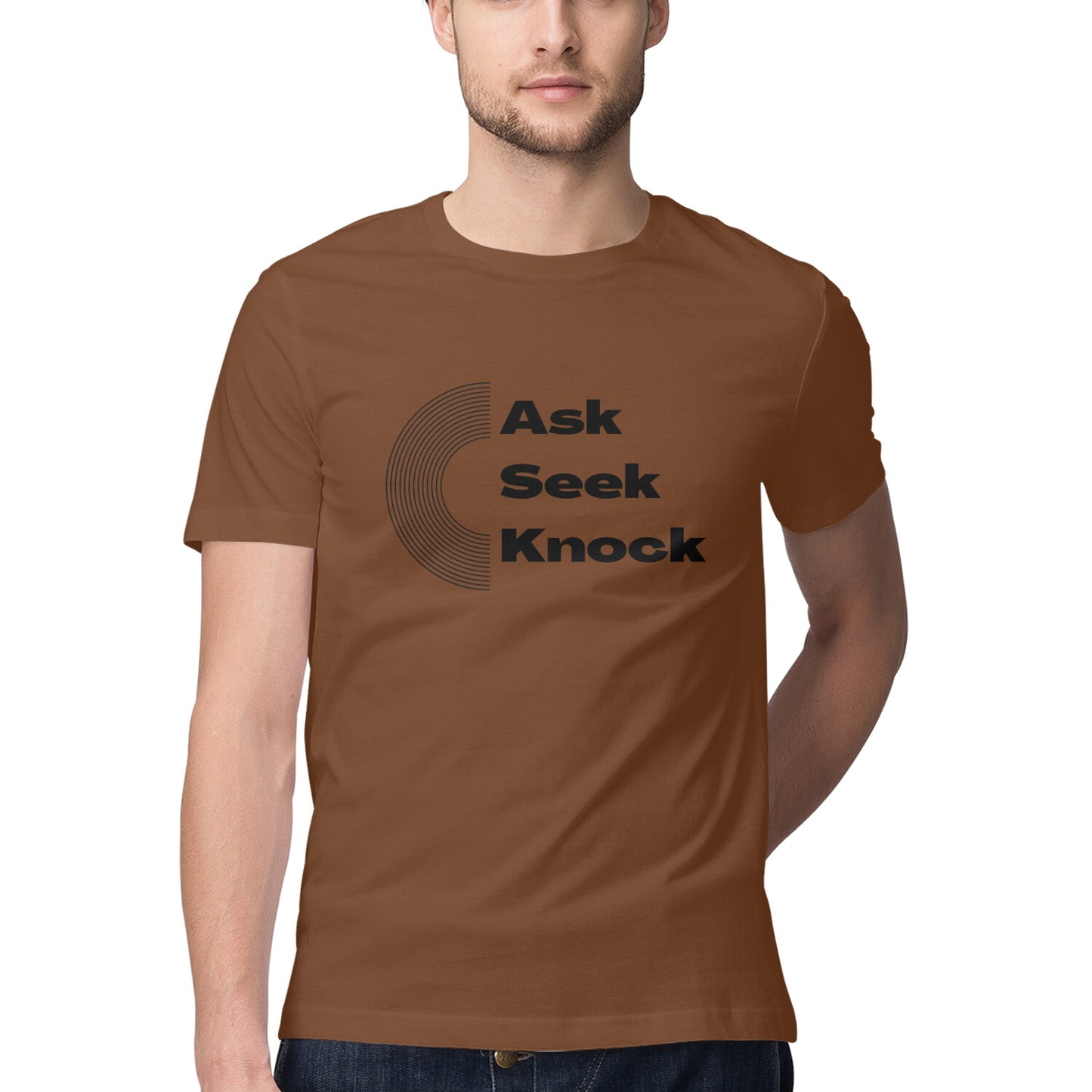 Ask, Seek, Knock' Men's tee