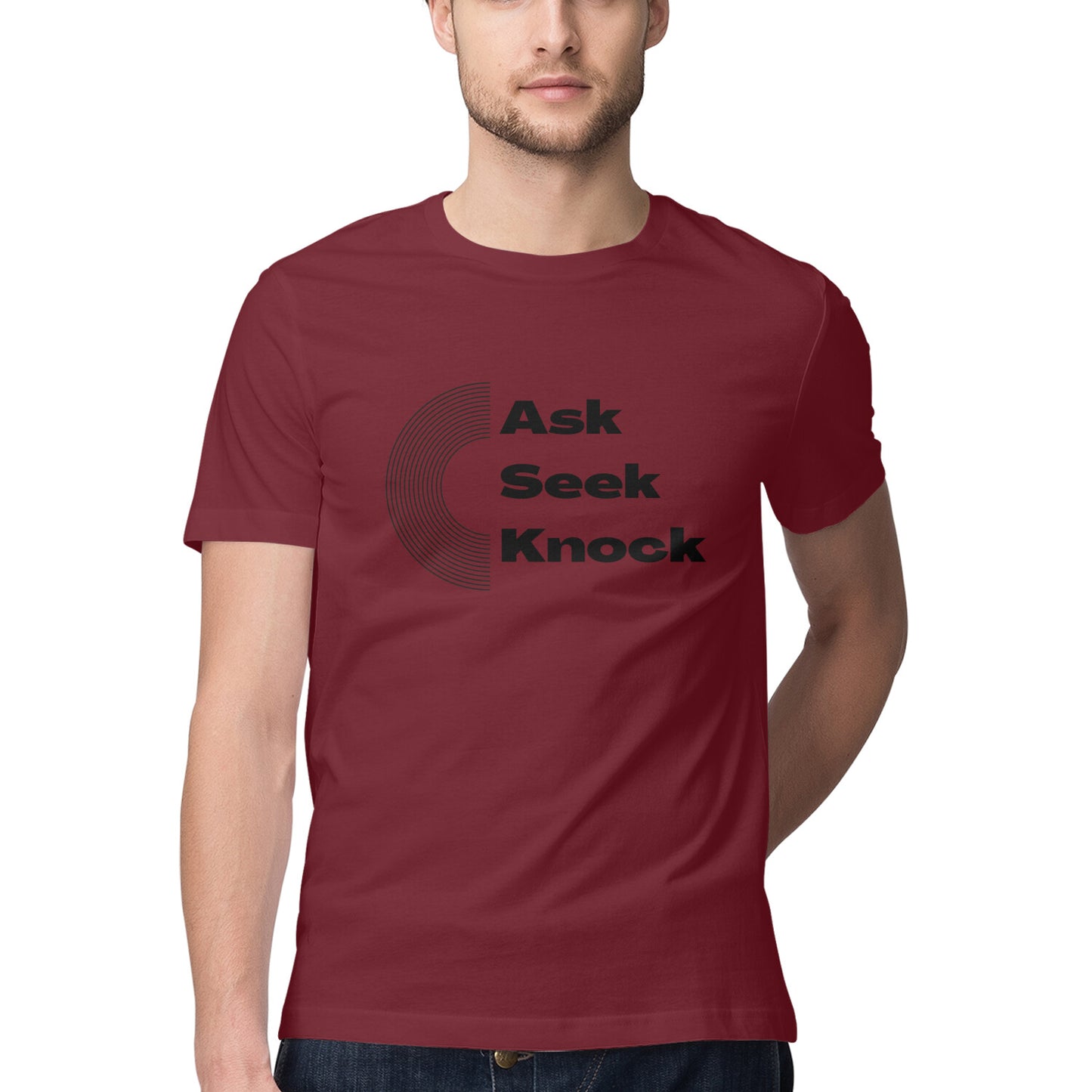 Ask, Seek, Knock' Men's tee