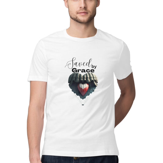 Saved by grace-Men's tee