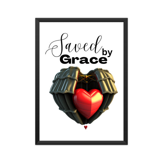 Saved by grace' poster