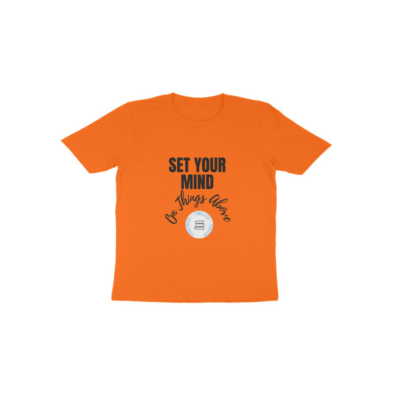 Set your mind' Toddlers tee