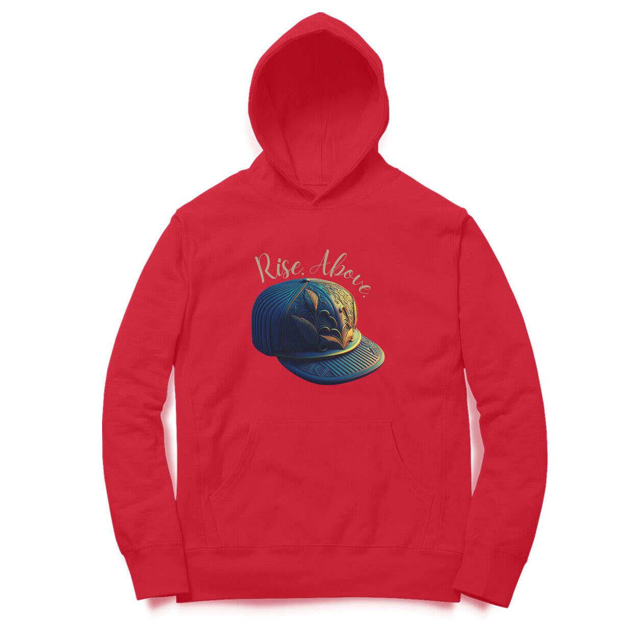 Rise above' hoodie
