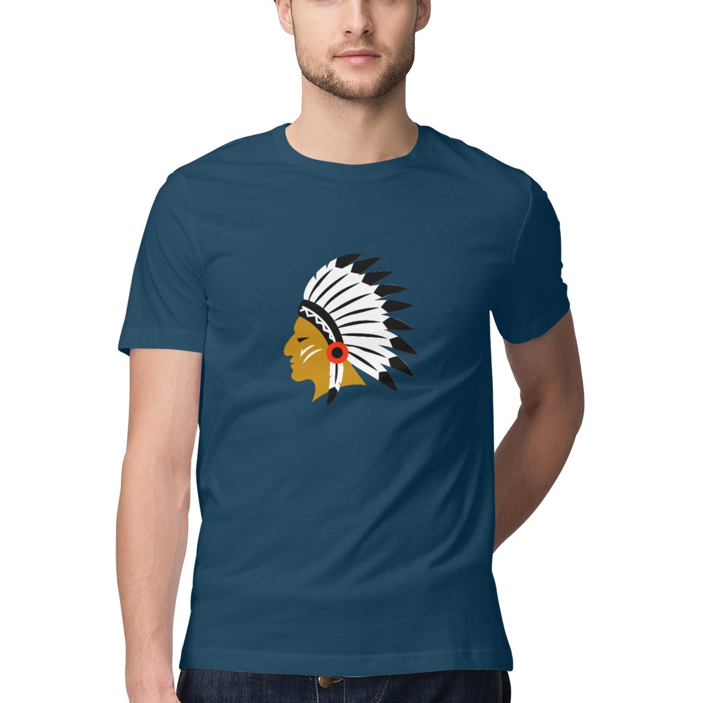 Red Indian' Men's tee