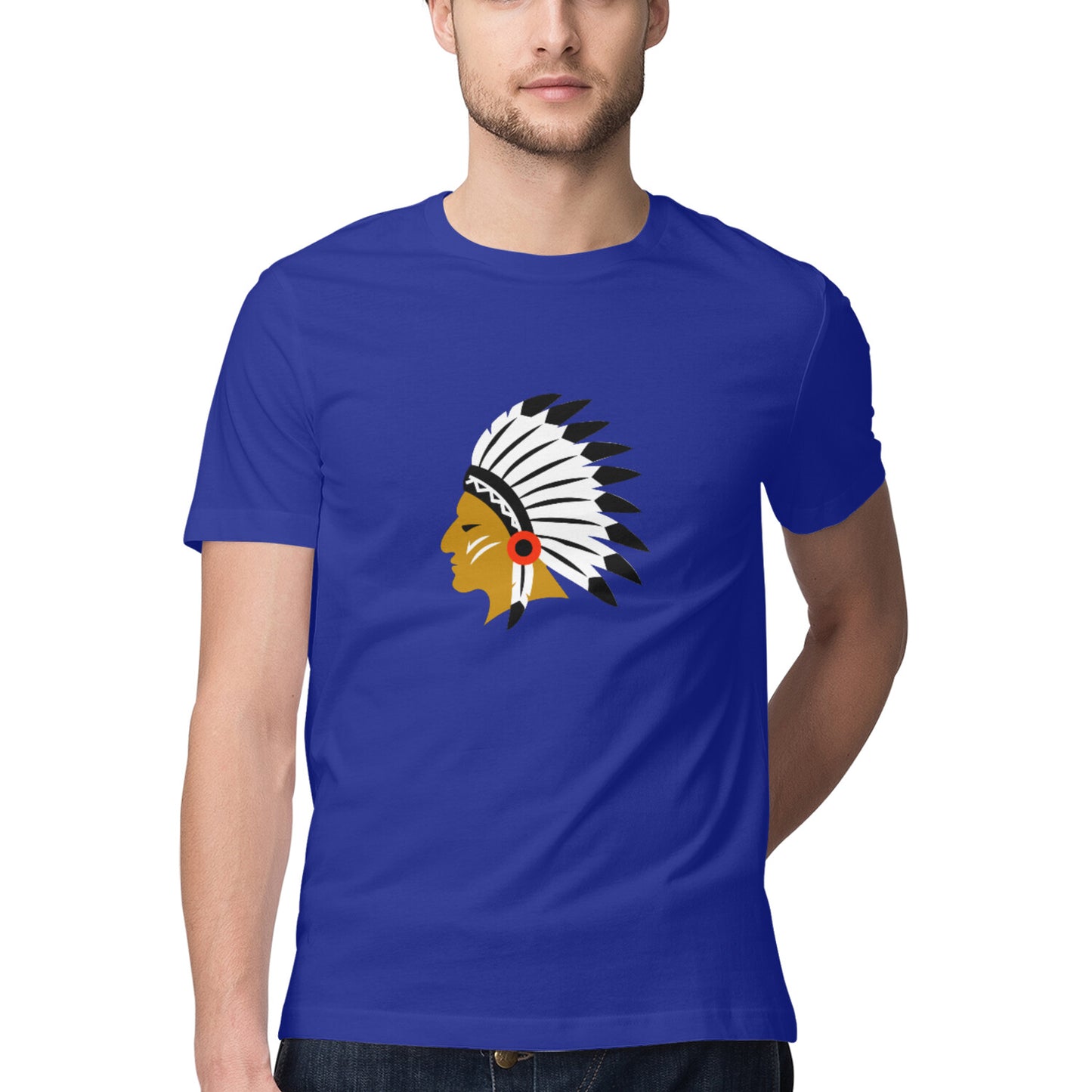 Red Indian' Men's tee