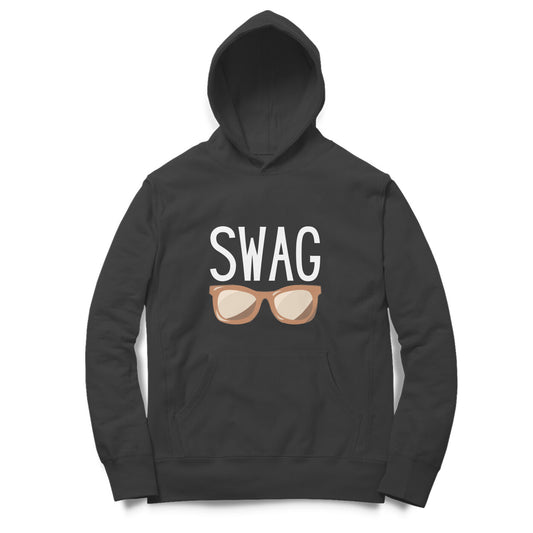 Swag hoodie in light font