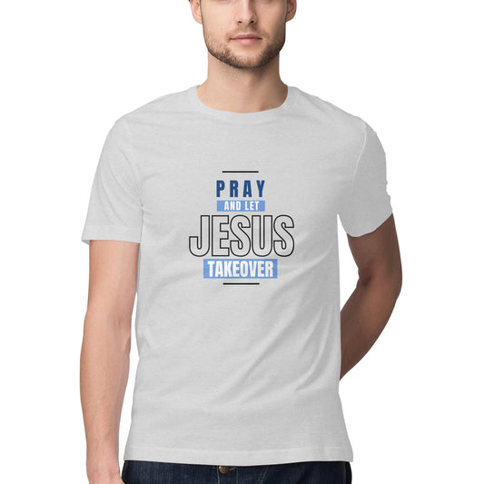 Pray and let' Men's tees