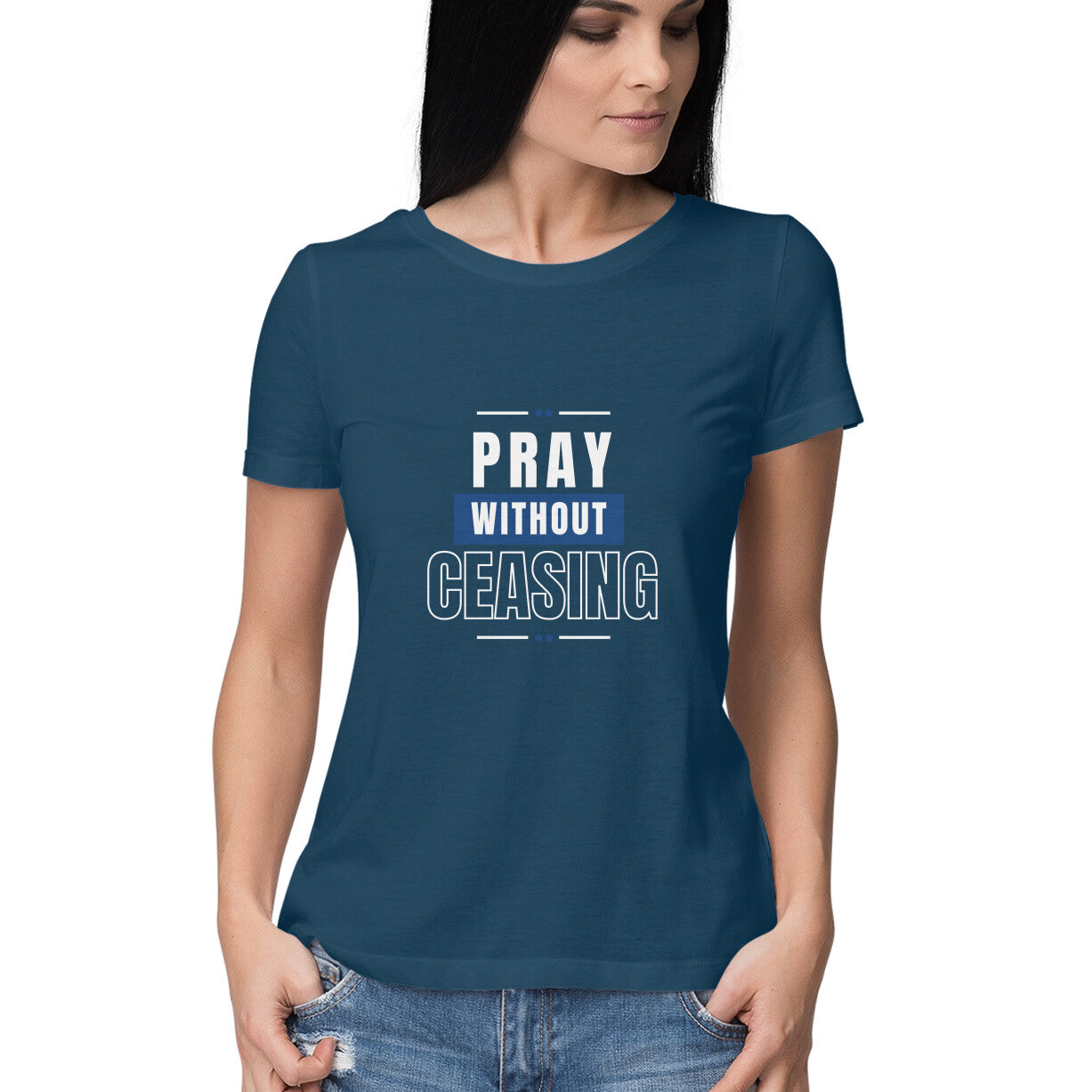 Pray without' Women's tee