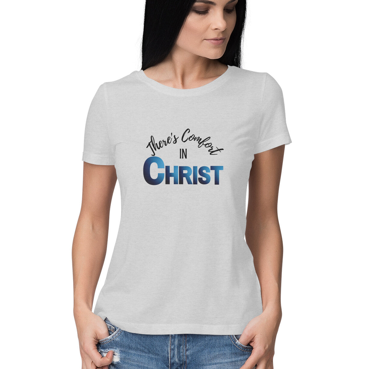 Comfort in Christ' Women's tee